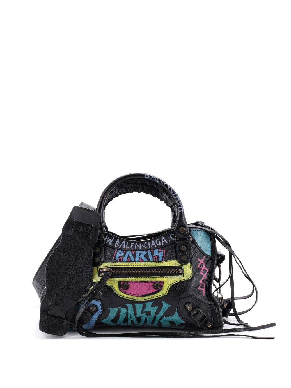 Balenciaga City Graffiti Classic Studs #340698B15B